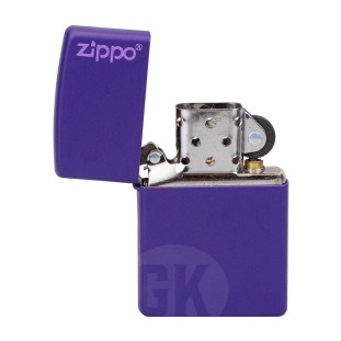 Isqueiro Zippo 237ZL Purple Matte Zippo Logo
