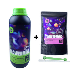 Fertilizante Líquido Flowermind 1L + Rocha