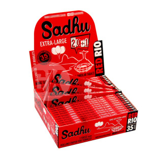 Caixa de Seda Sadhu Red Rio King Size Extra Large