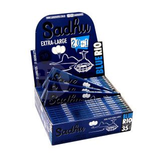 Caixa de Seda Sadhu Blue Rio King Size Extra Large