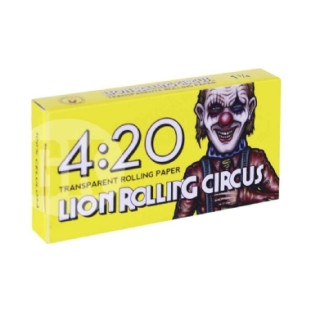Celulose Lion Rolling Circus 420 Folhas