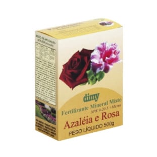 Fertilizante Granulado Azaléia e Rosa Dimy 500g