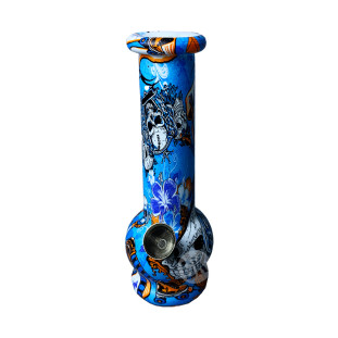 Bong de Vidro Toka Hauú GLASS-G-02 Blue Design 15cm