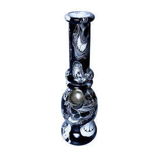 Bong de Vidro Toka Hauú GLASS-N-01 Skull 15,5cm
